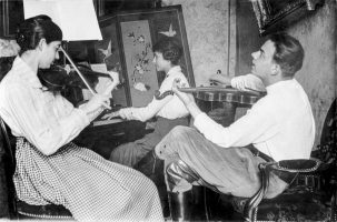 Photo St Ex au violon