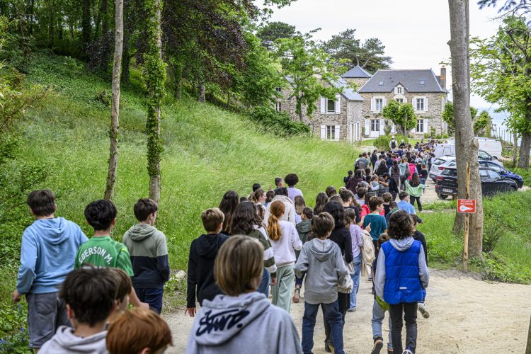Scolaires à Rozven